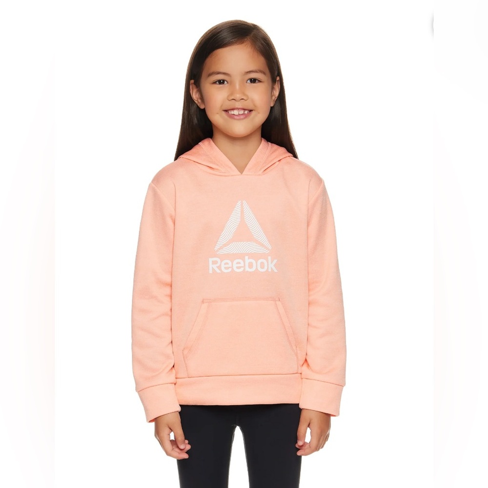 Reebok Girls Performance Fleece Hoodie size Medium 7/8